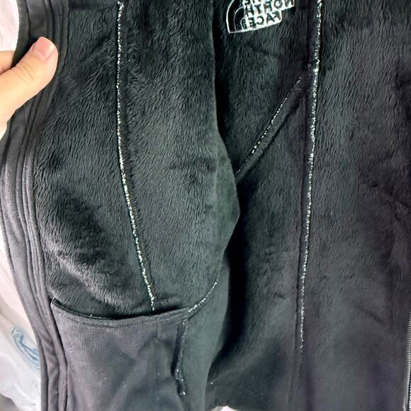 The North Face Women's Small Apex Heather Herringbone Black & White Jacket - Picture 6 of 15